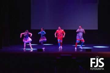 Espectáculo musical 'Al revés' en el Teatro de Telde/Francisco Santana Ravelo/TA.